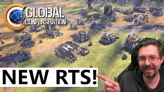 NEW RTS  Global Conflagration  Tutorial Mission [upl. by Yamauchi]