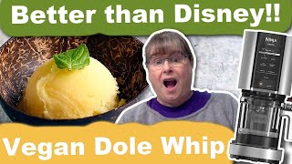 Whole Food plant Based Homemade Dole Whip in Your Ninja Creami  Better than Disneys [upl. by Bandeen631]