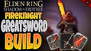 Fire Knight Greatsword Build guide Elden ring [upl. by Dearr]