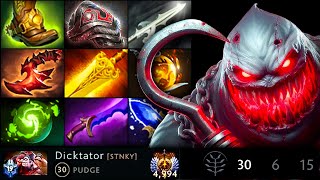 🔥 30 KILLS Pudge MID  Extremely Imba AoE Burn Damage Radiance Shiva amp Agh  Pudge Official [upl. by Eeliak]