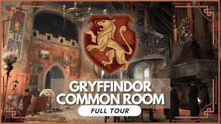 GRYFFINDOR Common Room  Dorms Full Tour  Hogwarts Legacy PS5 [upl. by Linnea]