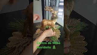 Navidad 🎄 2024 christmas centrodemesa manualidadesnavidad decoration diy [upl. by Gianina]