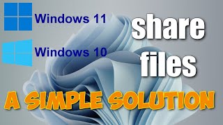 ✨Windows 1110  How to create a local network and share files between computers over the network ✨ [upl. by Raouf]