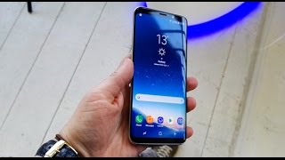 Hands on Samsung Launches the Galaxy S8 and S8 [upl. by Dorahs466]