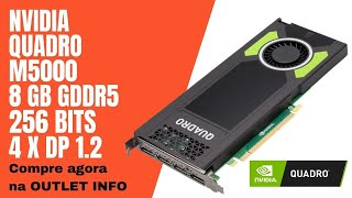 NVIDIA QUADRO M4000 8GB DDR5  Compre agora mesmo na OUTLET Informática [upl. by Nnel]