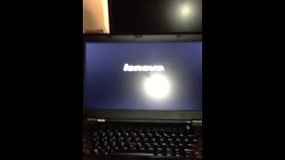 Lenovo Thinkpad T430 Crucial M4 128GB SSD Startup [upl. by Blanchard]