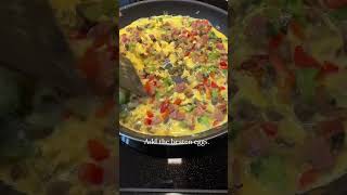 Very Tasty Scrambled Eggs Use egg beaters real eggs or both [upl. by Nemraciram]