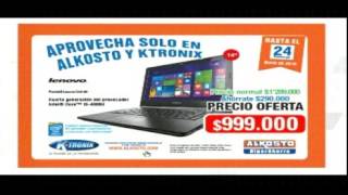 Alkosto y Ktronix Computadores portátiles en Ofertas [upl. by Ciprian]