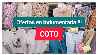 OFERTAS de COTO  Supermercado de Argentina 🛍🛍  Ropa [upl. by Sedinoel396]