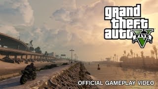 Grand Theft Auto V Official Gameplay Video [upl. by Nordek233]