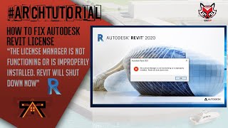 How to Fix Revit quotThe License manager is not functioning or is improperly installedrevit will quot [upl. by Dene]