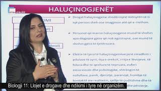 Biologji 11  Llojet e drogave dhe ndikimi i tyre në organizëm [upl. by Ehud365]