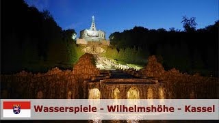 Wasserspiele  Herkules  Bergpark Wilhelmshöhe [upl. by Adali]