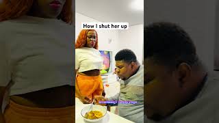 How I shut her up 😆 [upl. by Anoyi]