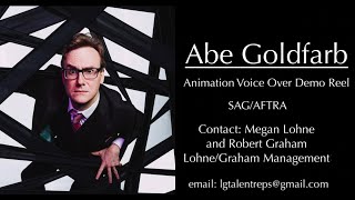 Abe Goldfarb Animation VO Reel [upl. by Mecke]