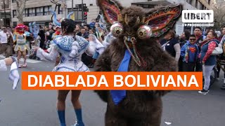 ❤️ DIABLADA BOLIVIANA ❤️ BOLIVIA  Buenos Aires celebra [upl. by Ydnec985]