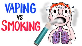 Is Vaping Worse Than Smoking [upl. by Atnad]