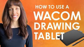 How to Use a Wacom One Small Drawing Tablet and Review [upl. by Abbie]