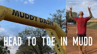 A VERY MUDDY MUD RUN IN SAN ANTONIO TEXAS  MILITARY FAMILY VLOG [upl. by Chak]