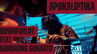 DOWNFORLIFE X GONDRONG GUNARTO LIVE AT SYNCHRONIZE FEST 2022 LATIEF DRUMCAM [upl. by Annabell]