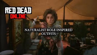 RDR2 Online Naturalist role outfits [upl. by Arevle226]