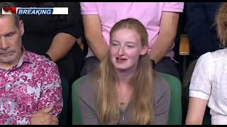 NIGEL FARAGE ON QUESTION TIME QUESTIONING news trending uk usa viral politicsbbcqt [upl. by Kilk]