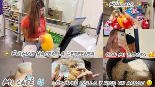 DESPENSA 🥦🥔🥕🍌 SEMANAL✨🛒  NO ME ALCANZÓ EL DINERO 😱  Hice cena 🥘 Ana Langarica 🫶🏻 [upl. by Fulcher]