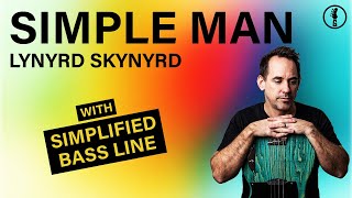 Play the Iconic Bass Line from Simple Man by Lynyrd Skynyrd  EASY VERSION No286 [upl. by Artsa]