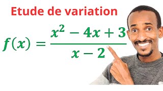 Études de variation dune fonction rationnelle [upl. by Ollie]