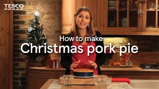 How to Make a Christmas Pork Pie  Tesco [upl. by Girard991]