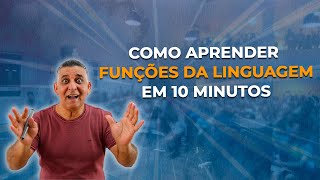 COMO APRENDER FUNÇÕES DA LINGUAGEM EM 10 MINUTOS  Concurso Público [upl. by Siroved976]