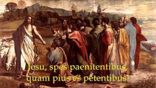 Jesu Dulcis Memoria by Saint Bernard of Clairvaux  Gregorian Chant [upl. by Nawat]