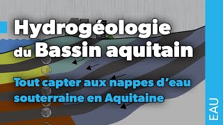 Hydrogéologie du Bassin aquitain  Tout capter aux nappes d’eau souterraine en Aquitaine [upl. by Eintruok]