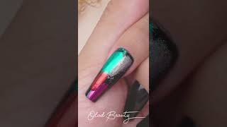 Winter Nail Tutorial nailpolish nailart nails oladbeauty [upl. by Ayila986]