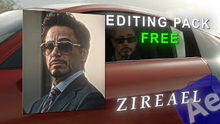 Free Editing Pack For 10000 Subscribers  After Effects  Zireael [upl. by Dorca]