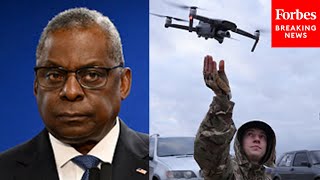 Defense Sec Lloyd Austin Discusses Ukraine’s UAV Strikes ‘I Think This Is A Great Capability’ [upl. by Clea]