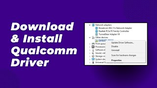 How To Install amp Download Qualcomm Hs Usb Qdloader 9008 Driver  Qusbbulk Driver Download [upl. by Aknayirp]