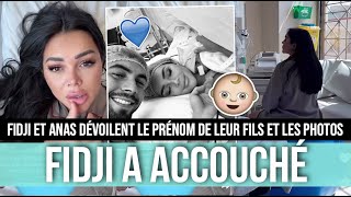 FIDJI A ACCOUCHÉ 👶🏻💙 ELLE DÉVOILE LE PRÉNOM DE SON FILS ET PARTAGE DES VIDÉOS À LA MATERNITÉ 😍 [upl. by Airlie]