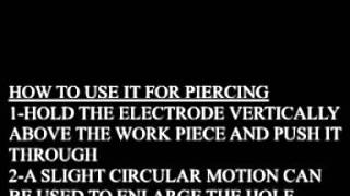 Cutting electrode welding [upl. by Guimond]