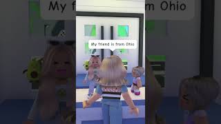 When YOUNGEST SIBLING goes to OHIO…😱💀 adoptme roblox robloxshorts [upl. by Gaidano]