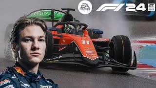 F1 24  Dennis Hauger Career Mode Part 1  Gameplay 4K UHD [upl. by Mark]