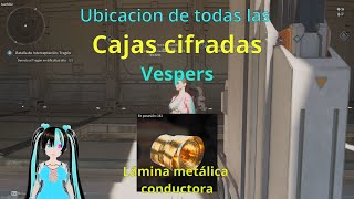 Todas las Cajas cifradas de Vespers  The first Descendant [upl. by Lonni911]