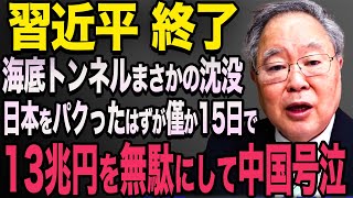 【海外の反応】C国の海底トンネルが完全浸水！日本の技術を真似て建設した結果、開通からわずか15日で水没してしまう習近平 高橋洋一568 【LOVEジパング】 [upl. by Ennahtebazile382]