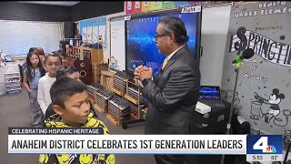 Anaheim school district celebrates first generation leaders [upl. by Noxin]