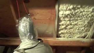 Spray Foam Attic Insulation [upl. by Hailat987]