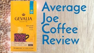 Gevalia Kaffe Dark Gold Coffee Review [upl. by Catrina]