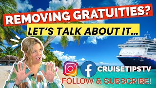 CRUISE GRATUITIES Lets cover this taboo topic [upl. by Ricardo745]