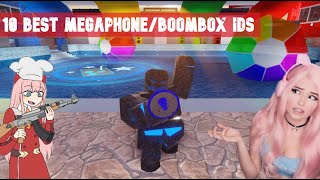 Top 10 Best Roblox Arsenal Megaphone Boombox IDsCodesWorking ZeroTwo [upl. by Eisus]