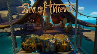 Selling ALL the chests  Sea Of Thieves [upl. by Nellac]