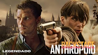 LEGENDADO tb BTSBACKSTAGE Jamie Dornan amp Cillian Murphy Anthropoid 2016 [upl. by Akinhoj]